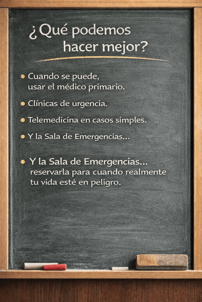 Qué podemos hacer mejor como pacientes?